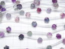 [Video] Multicolor Fluorite AA++ Rose 8mm half or 1strand beads (aprx.12inch/30cm)