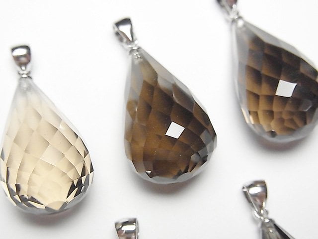 Accessories, Drop, Pendant, Smoky Quartz Gemstone Beads