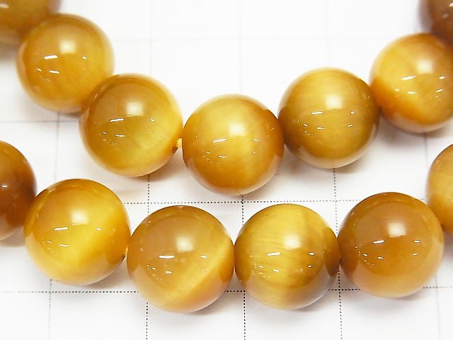 Golden Tiger's Eye AAA Round 10mm Bracelet