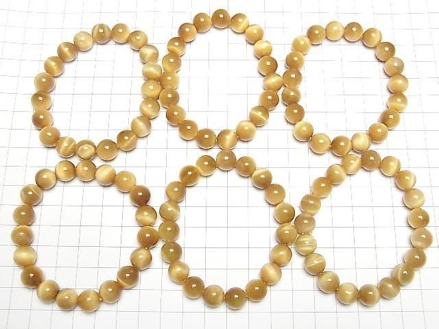 [Video] Golden Tiger's Eye AAA Round 10mm Bracelet