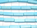 1strand $4.79! Magnesite Turquoise  4Faceted Faceted Tube 13x4x4mm 1strand beads (aprx.15inch/38cm)