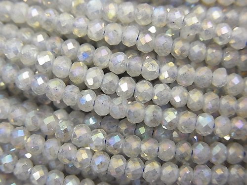 Labradorite, Roundel Gemstone Beads