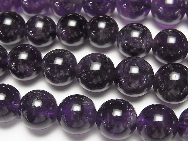 Amethyst, Round Gemstone Beads