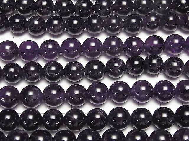 [Video] Amethyst AA Round 10mm 1strand beads (aprx.15inch/37cm)