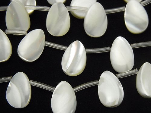 Mother of Pearl (Shell Beads), Pear Shape Pearl & Shell Beads