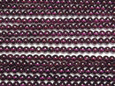 [Video] Indian Garnet AAA Round 4mm 1strand beads (aprx.15inch/37cm)