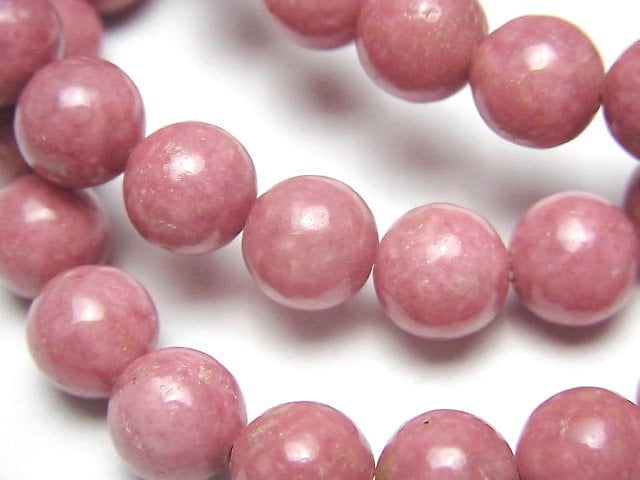 Accessories, Bracelet, Rhodonite, Round Gemstone Beads