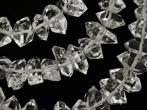 Herkimer Diamond, Rough Rock Gemstone Beads