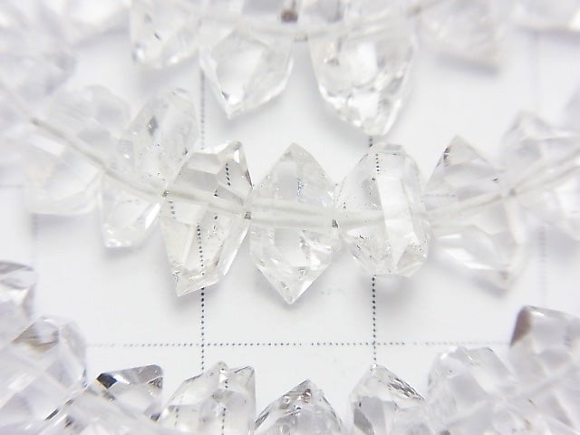 NY Herkimer Diamond AAA Rough Rock [XXL size] 1strand beads (aprx.6inch / 15cm)