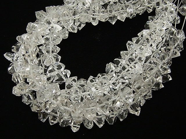 NY Herkimer Diamond AAA Rough Rock [XXL size] 1strand beads (aprx.6inch / 15cm)