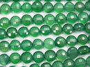 High Quality! Green Onyx AAA Faceted Coin 6x6x4mm 1strand beads (aprx.15inch/37cm)