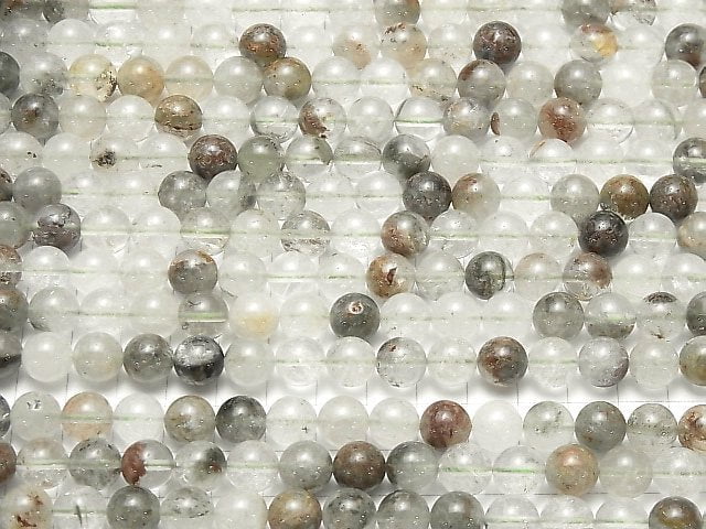 [Video] Garden Quartz AA Round 10mm 1strand beads (aprx.15inch / 38cm)