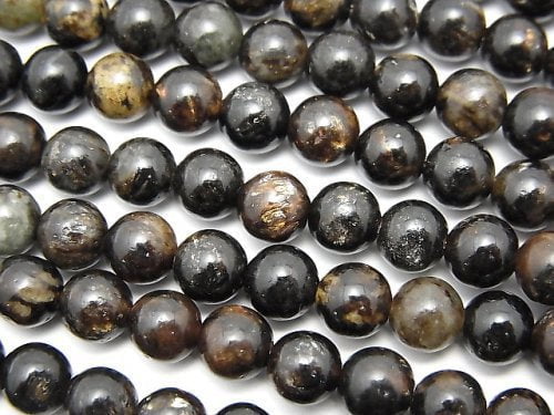 Biotite, Round Gemstone Beads