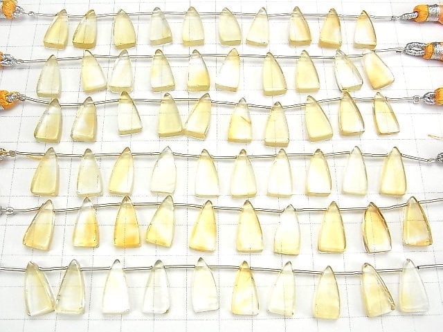 [Video] Citrine AAA- Pear shape 16x8mm 1strand (8pcs)