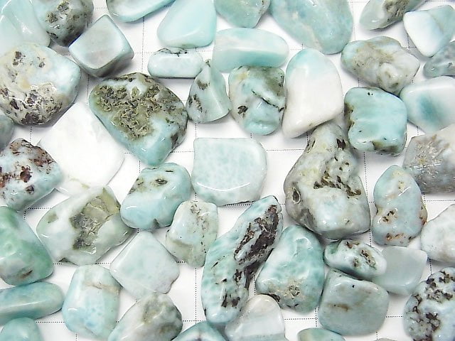 Larimar Pectolite A + Undrilled Chips 100g $9.79