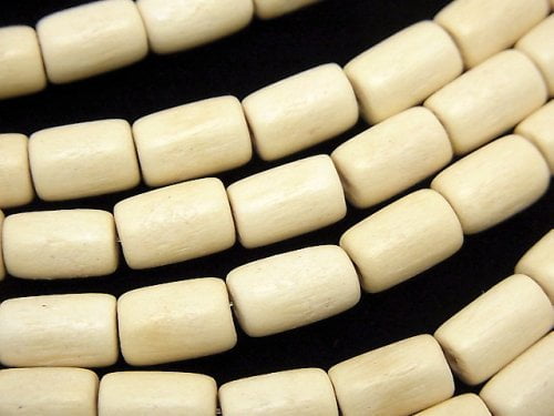 Tube, Wood Beads Natural Beads