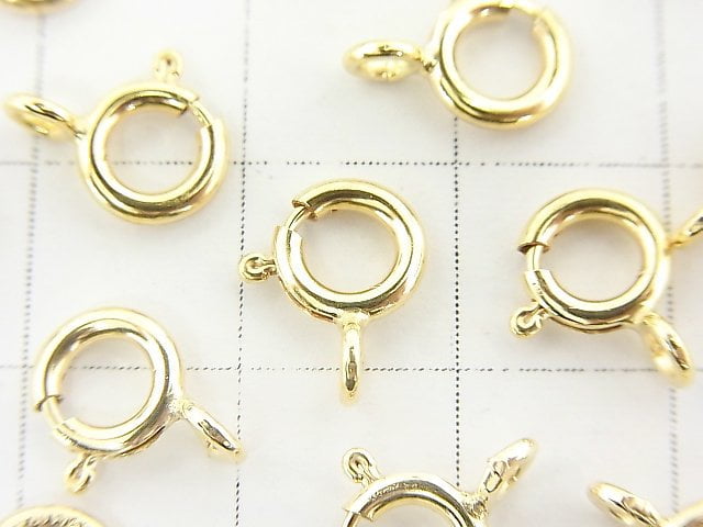 14KGF Spring Ring Jump Ring (Open Type) 7mm 2pcs