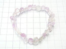 [Video] [One of a kind] High Quality Afghanistan Kunzite AAA Faceted Nugget Bracelet NO.2