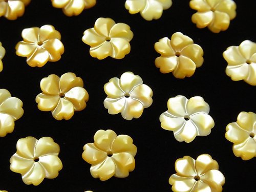 Flower, Mother of Pearl (Shell Beads) Pearl & Shell Beads