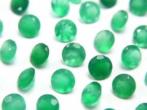 Onyx, Round, Undrilled Gemstone Beads
