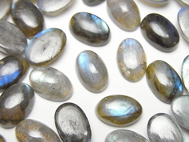 Cabochon, Labradorite Gemstone Beads