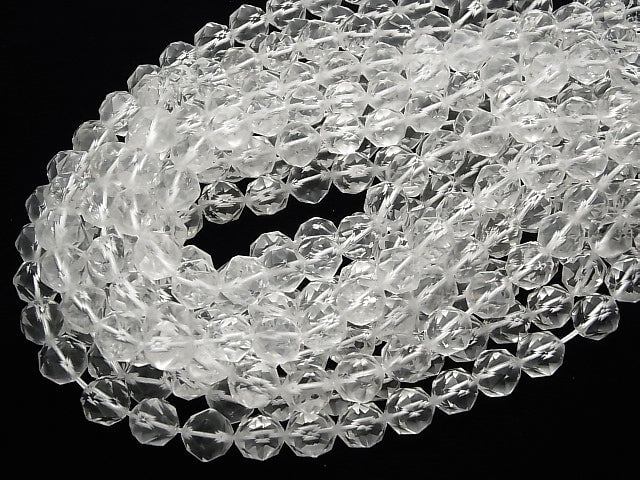 [Video] Crystal AAA- Star Faceted Round 12mm half or 1strand beads (aprx.15inch / 36cm)