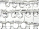[Video]High Quality Crystal AAA Pear Shape Faceted 9x6mm 1strand (18pcs)