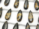 [Video]Copper Obsidian AAA Pear shape (Smooth) 15x6mm 1strand (8pcs)