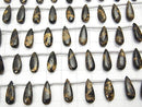 [Video]Copper Obsidian AAA Pear shape (Smooth) 15x6mm 1strand (8pcs)
