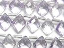 [Video] High Quality Pink Amethyst AAA Diamond Shape 10x8mm Half or 1 Strand (18pcs)