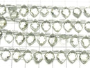 [Video]High Quality Green Amethyst AAA Diamond Shape 9x7mm half or 1strand (18pcs)