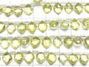 [Video]High Quality Lemon Quartz AAA Diamond Shape 10x8mm half or 1strand (18pcs )