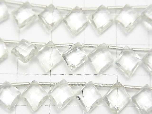 [Video] High Quality Crystal AAA Diamond Shape 10x8mm half or 1strand (22pcs).