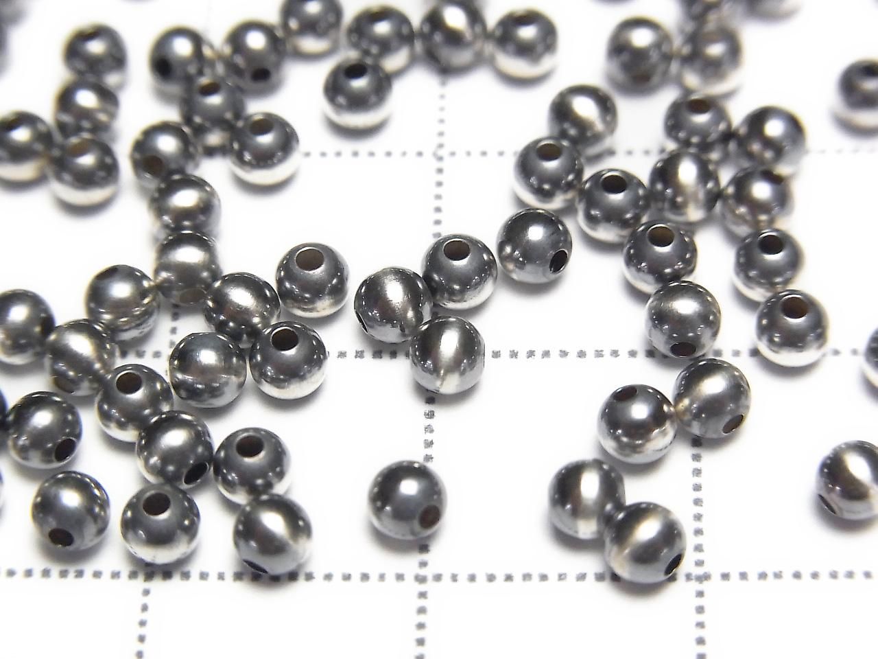 銀 925 納瓦荷圓珠 3mm 10顆