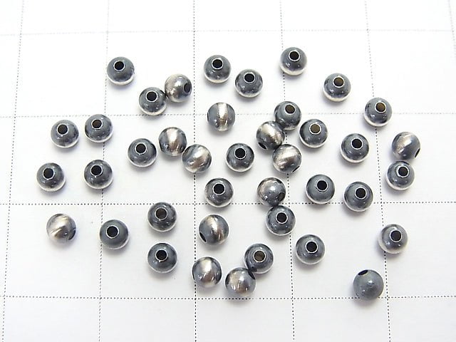 Silver925 Navajo Pearl Round 3mm 10pcs