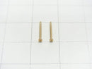 14KGF Earstuds Earrings (with dish) 0.7x9.5mm 5pairs