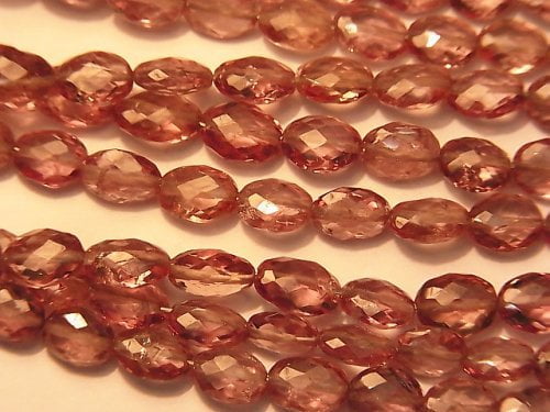 Garnet, Oval Gemstone Beads