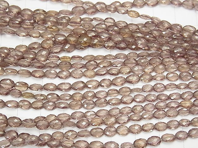 [Video] High Quality Color Change Garnet AAA Faceted Oval 1/4 or 1strand beads (aprx.13inch / 32cm)