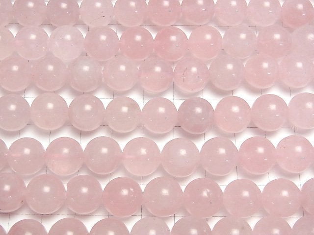 [Video]Rose Quartz AA++ Round 12mm half or 1strand beads (aprx.15inch/37cm)