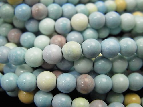 Glass Beads, Round Synthetic & Glass Beads