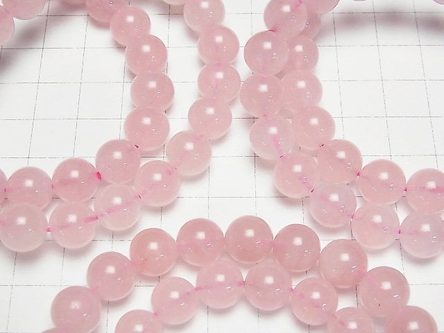 [Video] Deep Rose Quartz AA + Round 10mm 1strand (Bracelet)