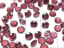 [Video]High Quality Rhodolite Garnet AAA Loose stone Round Faceted 5x5mm 5pcs