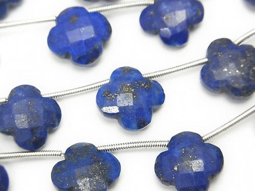 Flower, Lapis lazuli Gemstone Beads