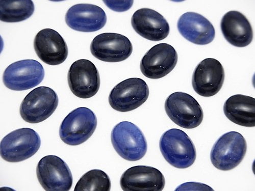 Cabochon, Sodalite Gemstone Beads