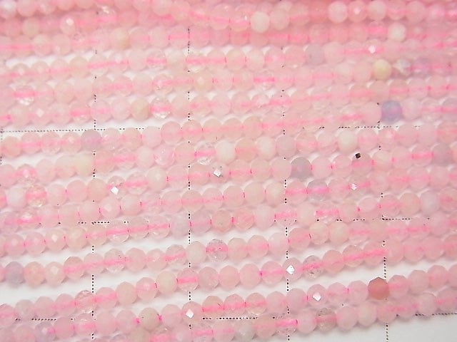 [Video]High Quality! Beryl Mix AA++ Faceted Round 2mm 1strand beads (aprx.15inch/38cm)