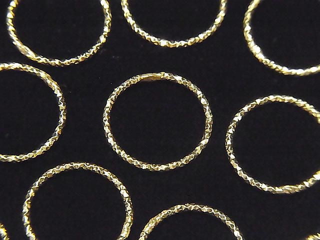 Silver925 Jump Ring (Closed Type) Laser Cut [7mm][9.5mm][12.5mm][16.5mm][21.5mm] 14KGP 1pc