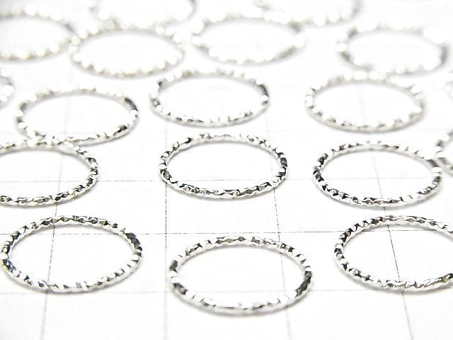 Silver925 Jump Ring (Closed Type) Laser Cut [7mm][9.5mm][12.5mm][16.5mm][21.5mm] 5pcs