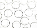 Silver925 Jump Ring (Closed Type) Laser Cut [7mm][9.5mm][12.5mm][16.5mm][21.5mm] 5pcs
