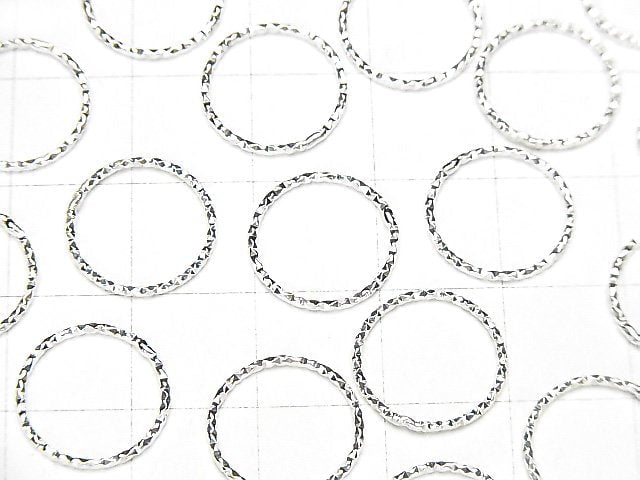 Silver925 Jump Ring (Closed Type) Laser Cut [7mm][9.5mm][12.5mm][16.5mm][21.5mm] 5pcs