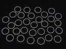 Silver925 Jump Ring (Closed Type) Laser Cut [7mm][9.5mm][12.5mm][16.5mm][21.5mm] 5pcs